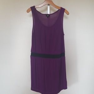 Purple maternity shirt